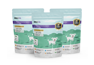 3x Breeze Dog Calming Collar