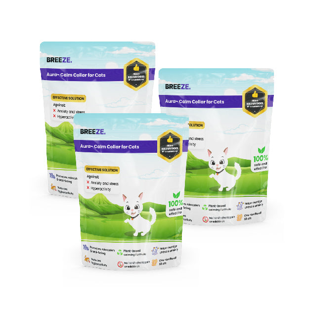 3X Breeze Cat Calming Collar