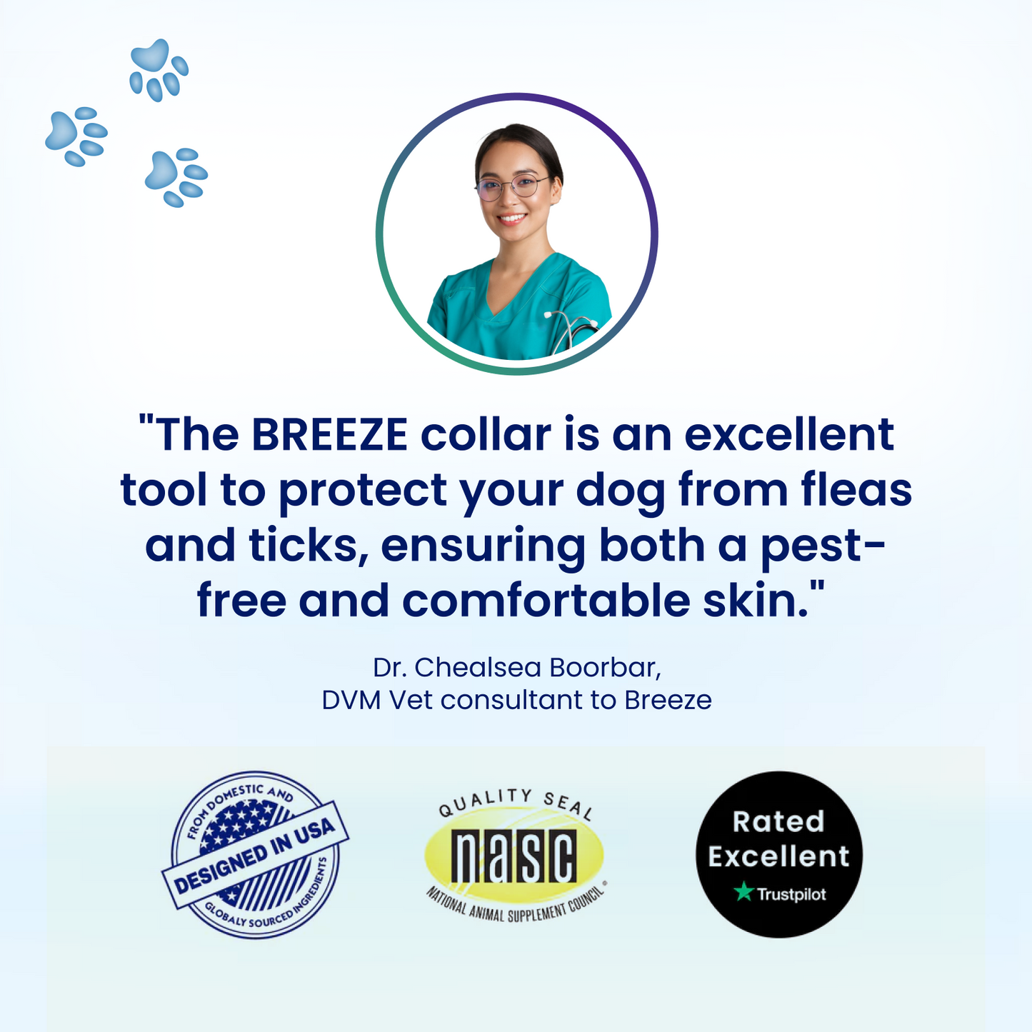 2x Breeze PURESHIELD™  Dog Collar